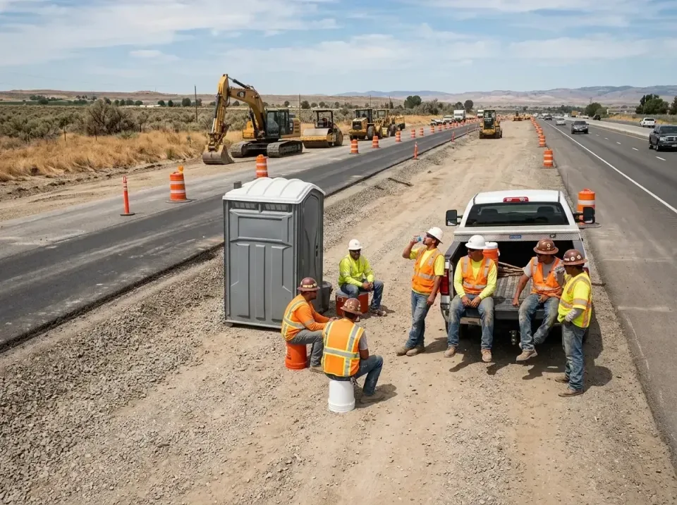 highway-road-construction-crew-007 — frequently asked questions, Porta Potty and Restroom Rentals in Pontotoc, MS